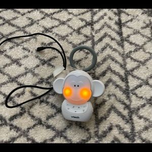 —SOLD—Vtech Myla the monkey hanging Soother sound machine & night light, W/USB